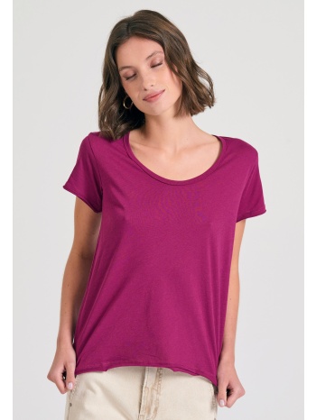 γυναικείο t-shirt με στρογγυλή λαιμόκοψη - the essentials