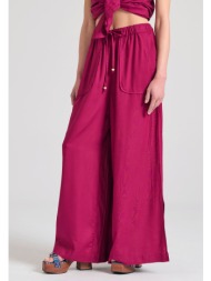 loose fit παντελόνα από βισκόζη