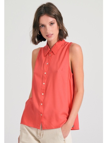 αμάνικο πουκάμισο από βισκόζη - the essentials