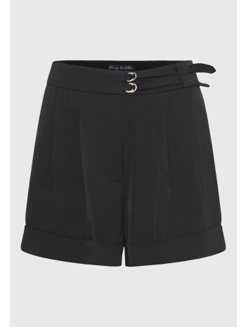 loose fit σορτς με πιέτες στη μέση