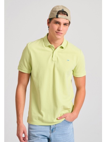 polo μπλούζα με κεντημένο logo - the essentials