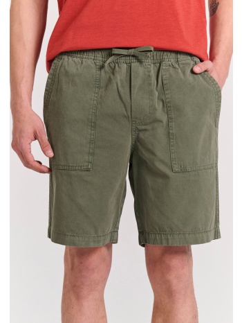 garment dyed chino βερμούδα