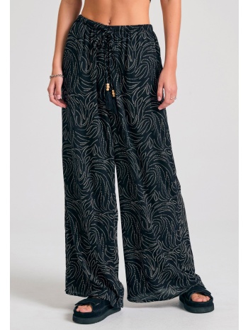 loose fit εμπριμέ παντελόνα σε boho look