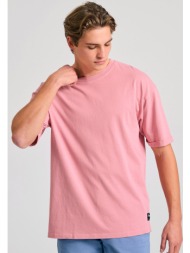oversized t-shirt με δίπλωμα στο μανίκι