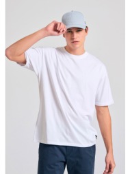 oversized t-shirt με δίπλωμα στο μανίκι