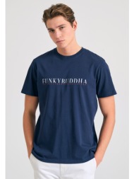 t-shirt με branded τύπωμα στο στήθος