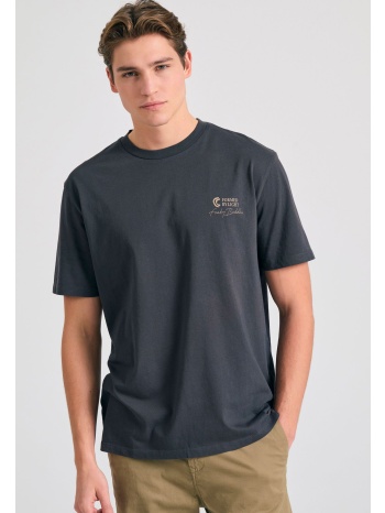relaxed fit t-shirt με ethnic look τύπωμα