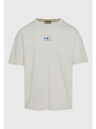 t-shirt με text artwork τύπωμα στην πλάτη