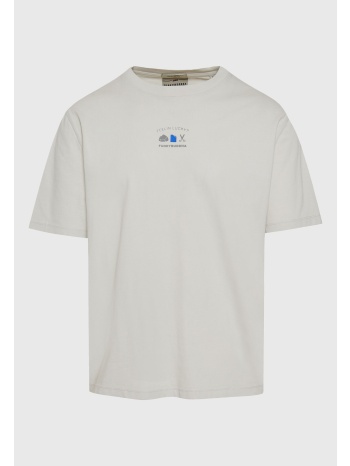 t-shirt με text artwork τύπωμα στην πλάτη