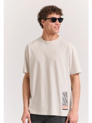 relaxed fit t-shirt με abstract τύπωμα