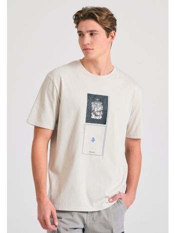 relaxed fit t-shirt με abstract τύπωμα