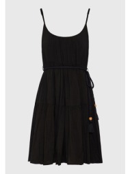 μίνι φόρεμα με βολάν από ...