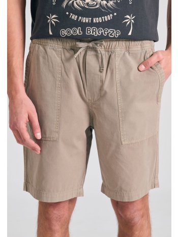 garment dyed chino βερμούδα