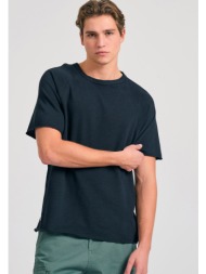 relaxed fit t-shirt από φλάμα