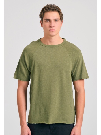 relaxed fit t-shirt από φλάμα