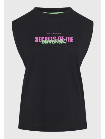 γυναικείο t-shirt με zodiac art τύπωμα στην πλάτη