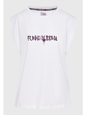 γυναικείο t-shirt με text artwork τύπωμα στην πλάτη