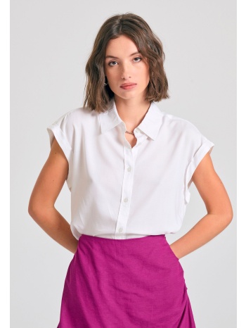 γυναικείο loose fit πουκάμισο από βισκόζη