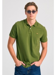 polo μπλούζα με κεντημένο logo - the essentials