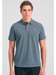 polo μπλούζα με κεντημένο logo - the essentials