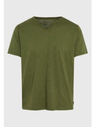 t-shirt με λαιμό henley ...