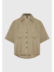 loose fit lyocell garment dyed πουκάμισο