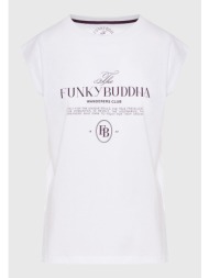 t-shirt με funky buddha τύπωμα στο στήθος