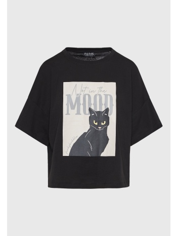 loose fit t-shirt με φωτογραφικό τύπωμα