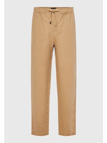 ανδρικό comfort fit λινό chino παντελόνι