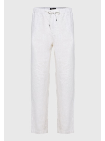 ανδρικό comfort fit λινό chino παντελόνι