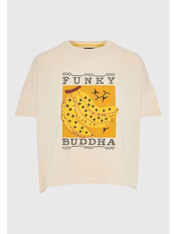 loose fit t-shirt από οργανικό βαμβάκι με τύπωμα