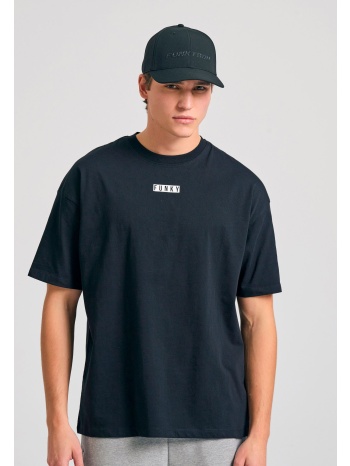 oversized t-shirt με text artwork τύπωμα στην πλάτη