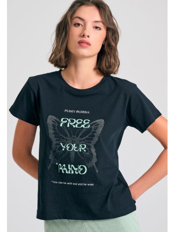 γυναικείο t-shirt με φωτογραφικό τύπωμα