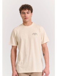 t-shirt με text artwork τύπωμα στην πλάτη