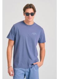 t-shirt με text artwork τύπωμα στην πλάτη