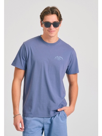 t-shirt με text artwork τύπωμα στην πλάτη