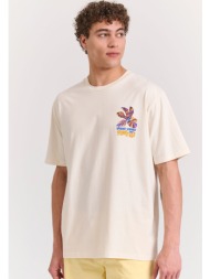 relaxed fit t-shirt με summer vibe τύπωμα