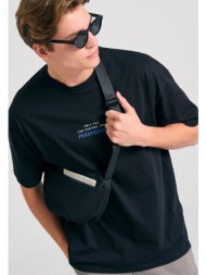 oversized t-shirt με text artwork τύπωμα στην πλάτη