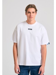 oversized t-shirt με text artwork τύπωμα στην πλάτη