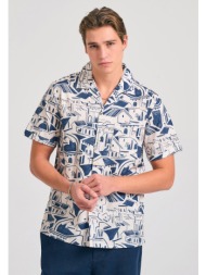 relaxed fit πουκάμισο με ...