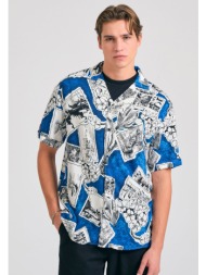 relaxed fit πουκάμισο με ...