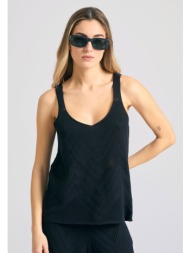 γυναικείο πλεκτή αμάνικη ...