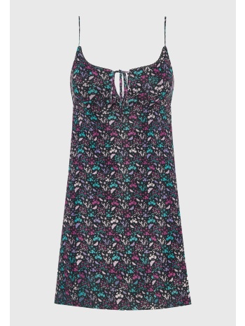 μίνι φόρεμα από τούλι με φλοράλ all over τύπωμα