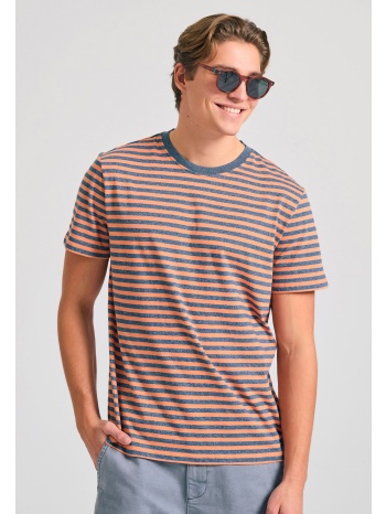 yarn dyed t-shirt με ρίγες