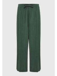 wide leg παντελόνα με δέσιμο με κορδόνι