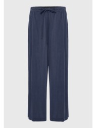 wide leg παντελόνα με δέσιμο με κορδόνι