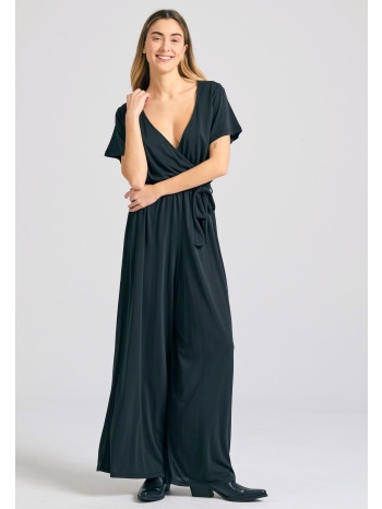 κρουαζέ ολόσωμη φόρμα με ζώνη