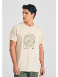 t-shirt με abstract frame τύπωμα