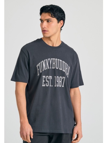 relaxed fit t-shirt με branded τύπωμα