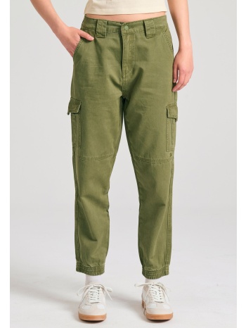 γυναικείο garment dyed cargo παντελόνι